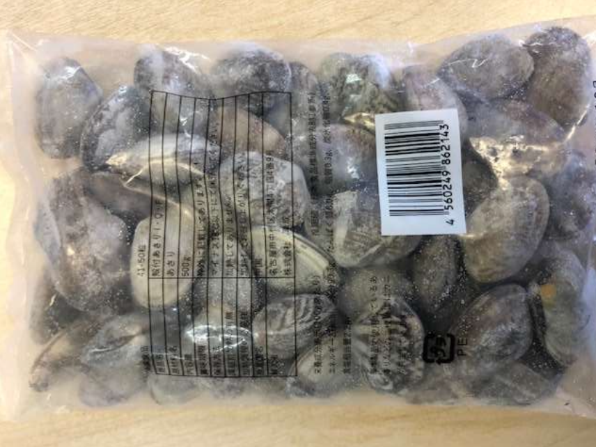 生冷殻付あさり