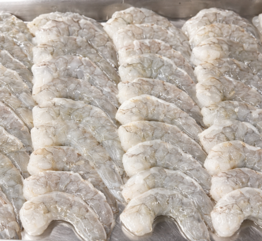 高品質 無保水バナメイむきえび